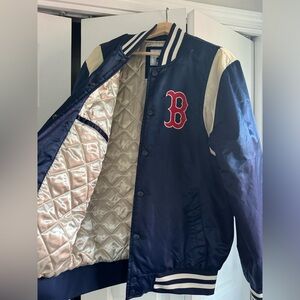 Boston Red Sox Satin Starter Jacket Men’s Large